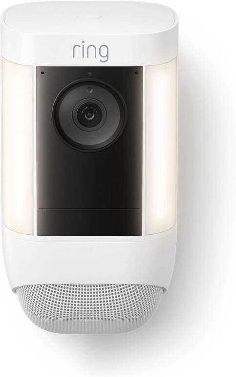 Ring Beveiligingscamera Spotlight Cam Pro Bedraad 1080p Hd-video Wit