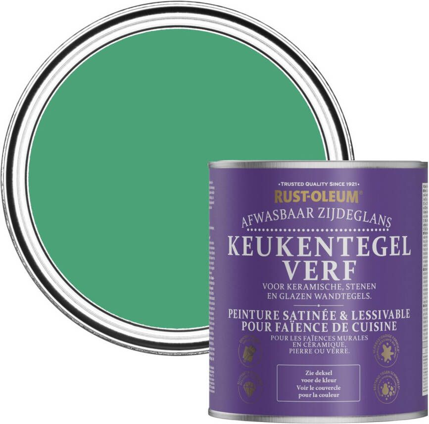 Rust-Oleum Keukentegelverf Zijdeglans Emerald 750ml