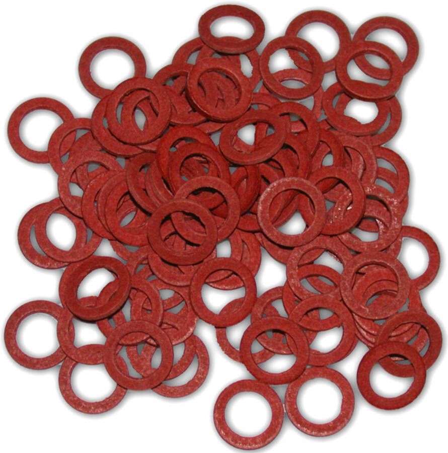 Sanivesk Fiberringen rubberring 120 Stuks 4pp