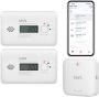 SAVS LinkSmart Slimme bundel 2 C10-W Koolmonoxidemelders en G10 Base Station Werkt via app WiFi gateway Draadloos RF koppelbaar CO melder Smart home - Thumbnail 3