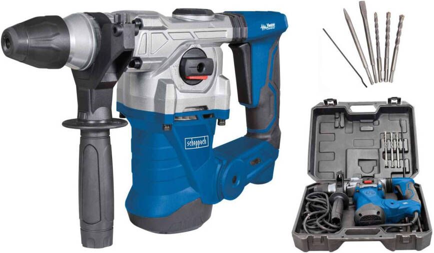 Scheppach Boorhamer DH1300 Plus geschikt voor het verwijderen van tegels en stucwerk en grote gaten - Foto 3