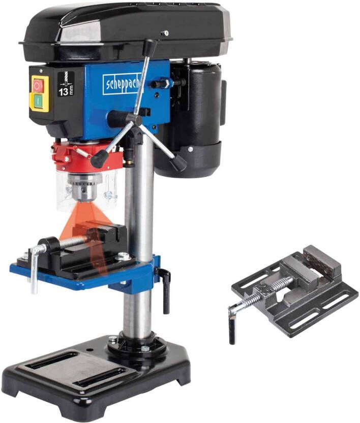 Scheppach Tafelboormachine DP16VLS 500W snelspanboorkop 3 tot 16mm 600 2600 rpm - Foto 4