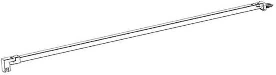 Sealskin Inc. Stabilisatiesteun 100cm Zilver Hoogglans