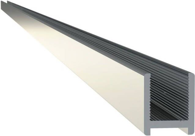 Sealskin Mix&match Muurprofiel 2000mm Zilver Hoogglans Voor 8mm Veiligheidsglas