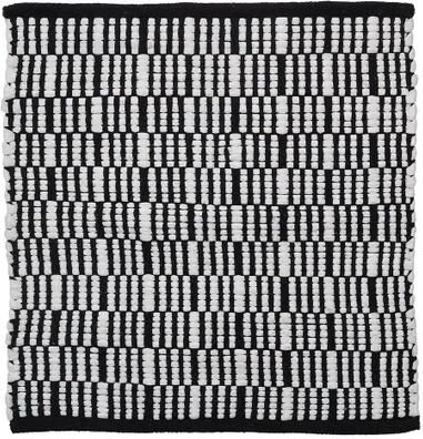 Sealskin Bandra Badmat 60x60 cm Katoen Zwart