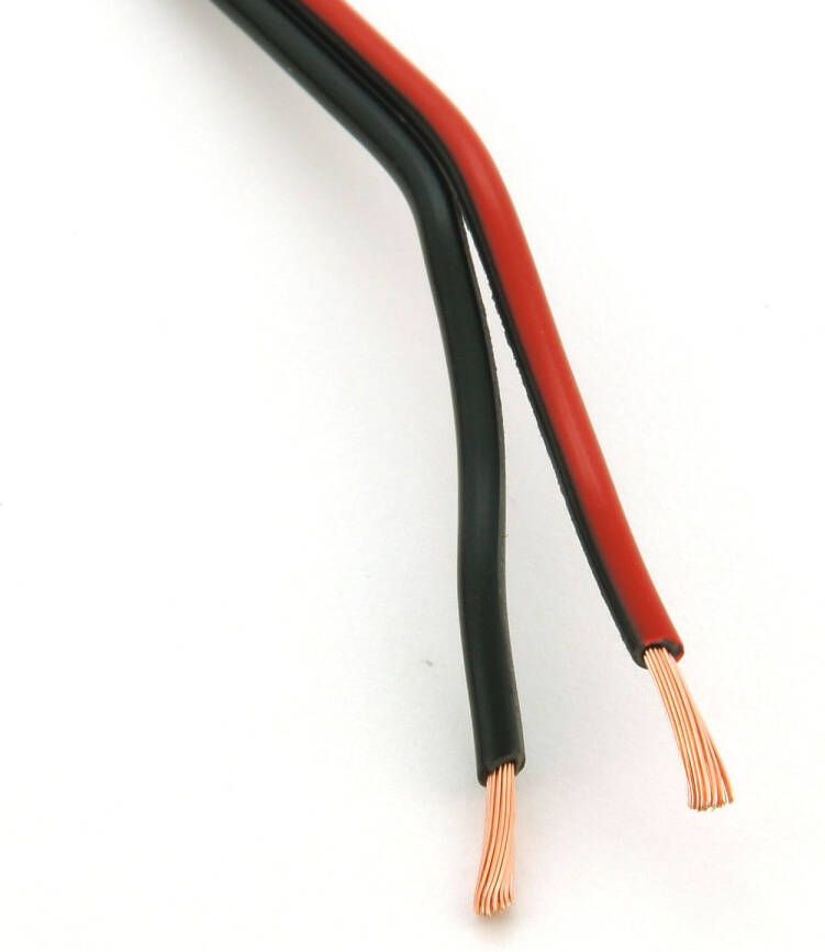 Sencys Audiokabel Hifi 2g2 5 Zwart-rood 20m