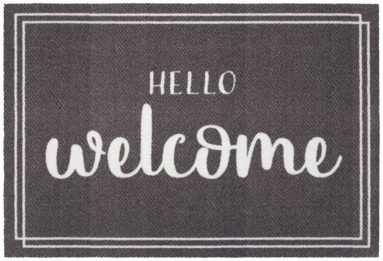 Sencys Deurmat Mondial Hello Welcome 50x75cm