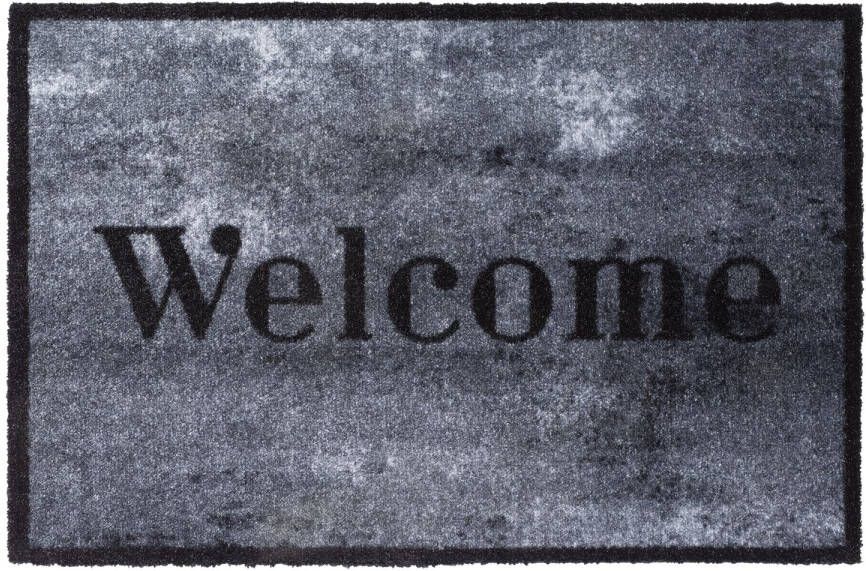 Sencys Deurmat Prestige Welcome Concrete 50x75cm