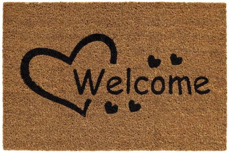 Sencys Hamat Kokosmat E-coco Welcome Hearts 40x60cm