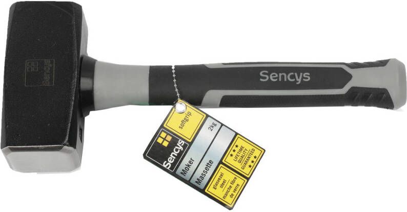 Sencys Moker Glasvezel 1 25kg Grijs