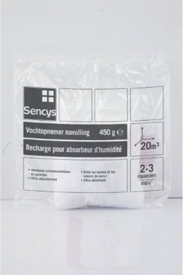 Sencys Navulling Vochtopnemer 450 Gr