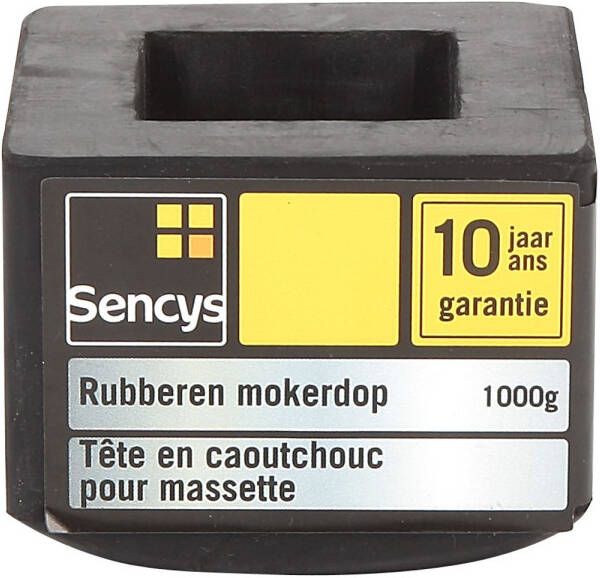 Sencys Rubberen Mokerdop Voor Moker Van 1kg