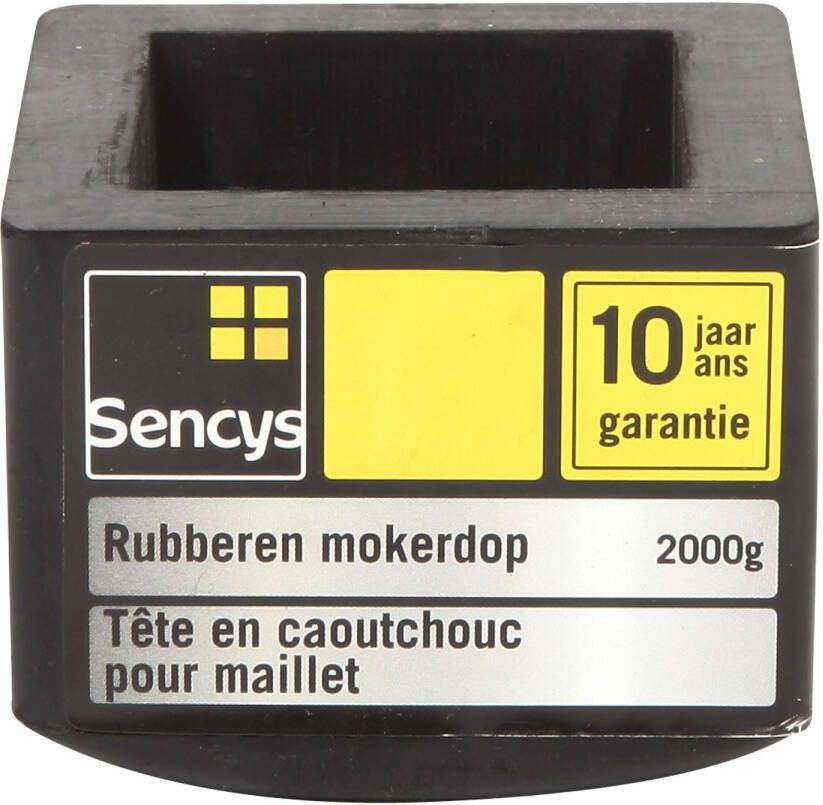 Sencys Rubberen Mokerdop Voor Moker Van 2kg