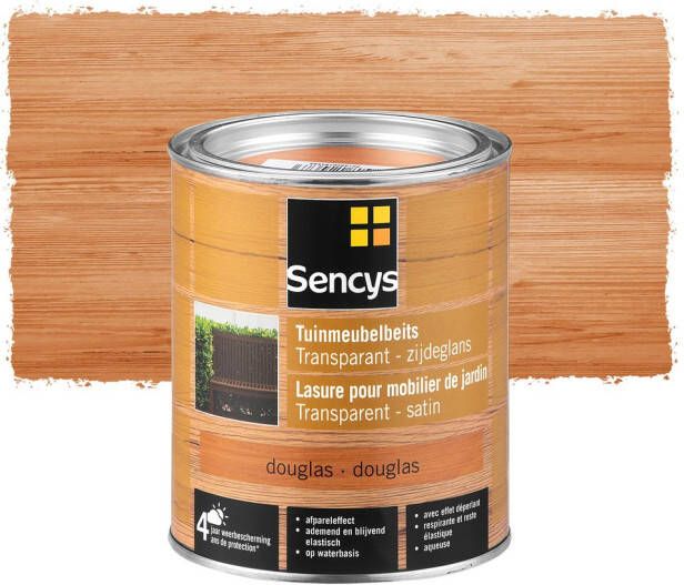 Sencys Tuinmeubelbeits Semi-transparant Douglas 750ml