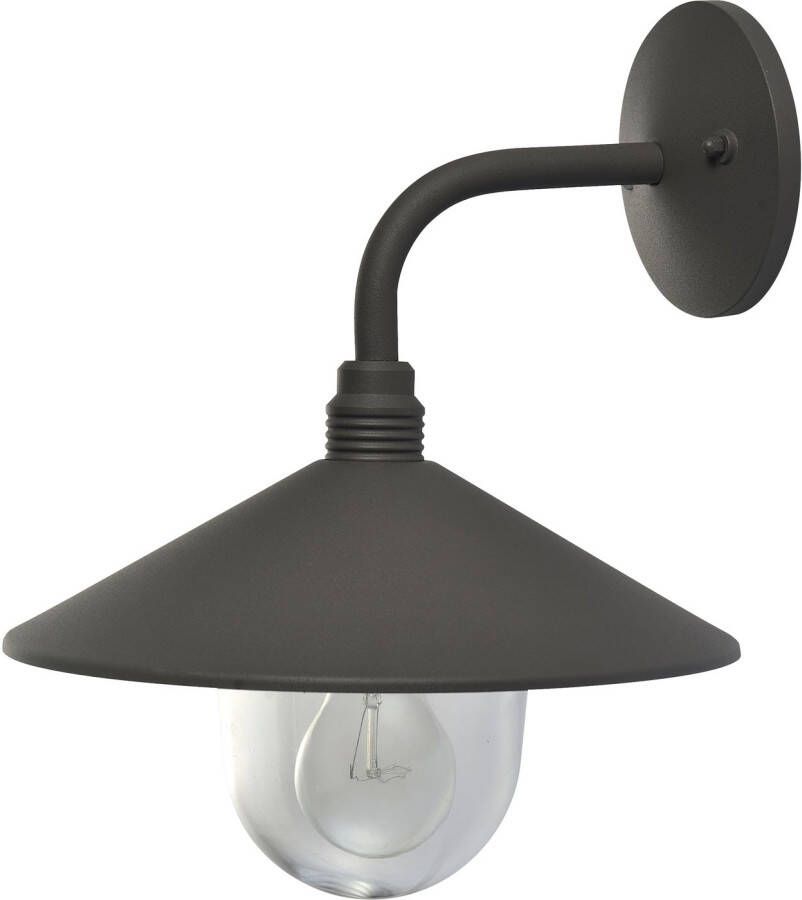 Sencys Wandlamp Cape Antraciet E27