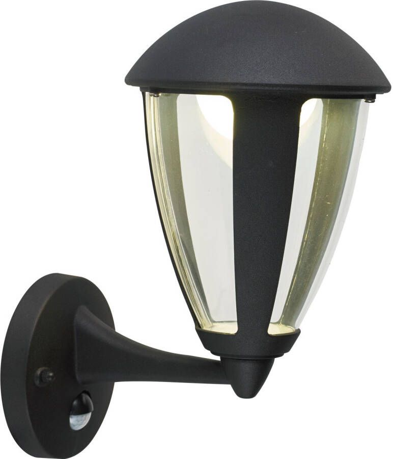 Sencys Wandlamp Morden Zwart 10 5w Met Sensor