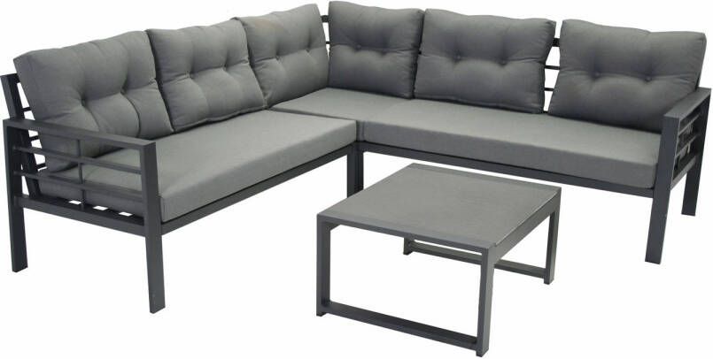 SenS-Line Elba Multifuncitonele Loungeset Voor Buiten 3-delige Set Aluminium polyester keramiek - Foto 4