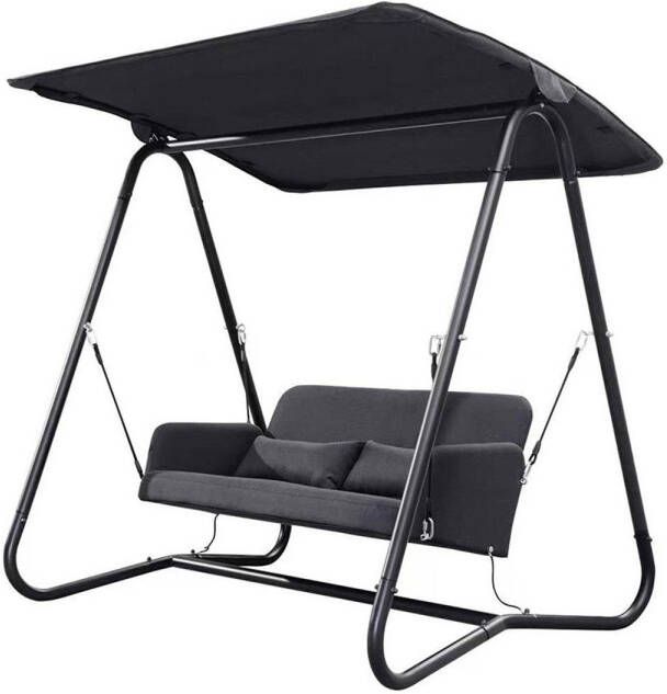 SenS-Line Haiti Schommelbank 2-zits Zwart - Foto 3