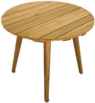 Sens-Line Lissabon Sidetable Rond Bruin Acaciahout 47x47x55cm