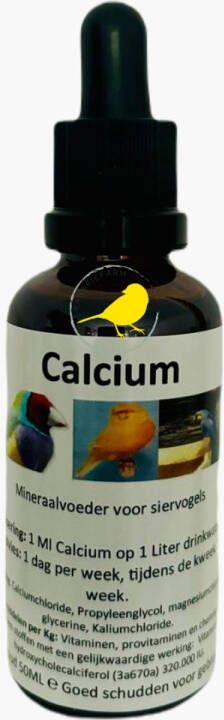 Sjoerd Zwart Calcium Voor Vogels 50 Ml