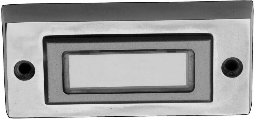 Smartwares Byron Drukknop 3333bs Kabel Geborsteld Chroom Plaat