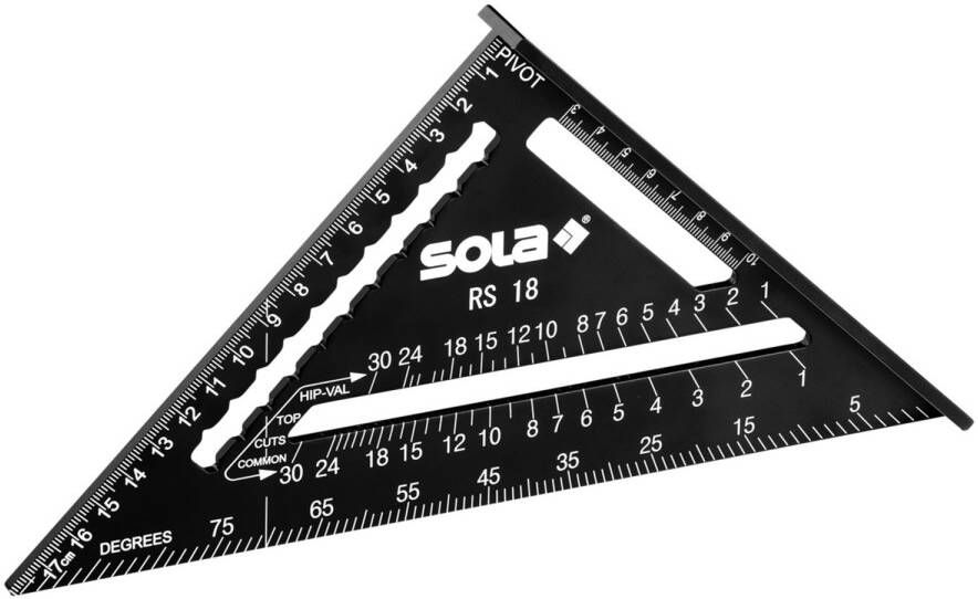 Sola Rs 18 Meetdriehoek Speedsquare Metrisch 18 Cm (sl-56160101)