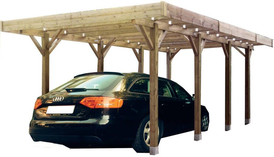 Solid Carport Base S7721 306x506x250cm