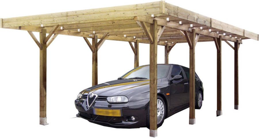 Solid Carport Base S7723 506x506x250cm