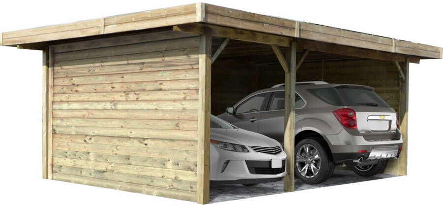 Solid Carport S7757 506x706x250cm