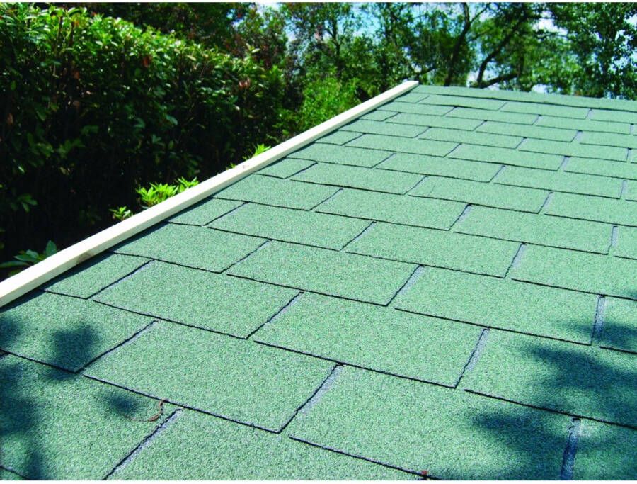 Solid Dakshingles Voor Tuinhuizen 's575' Groen 3m²