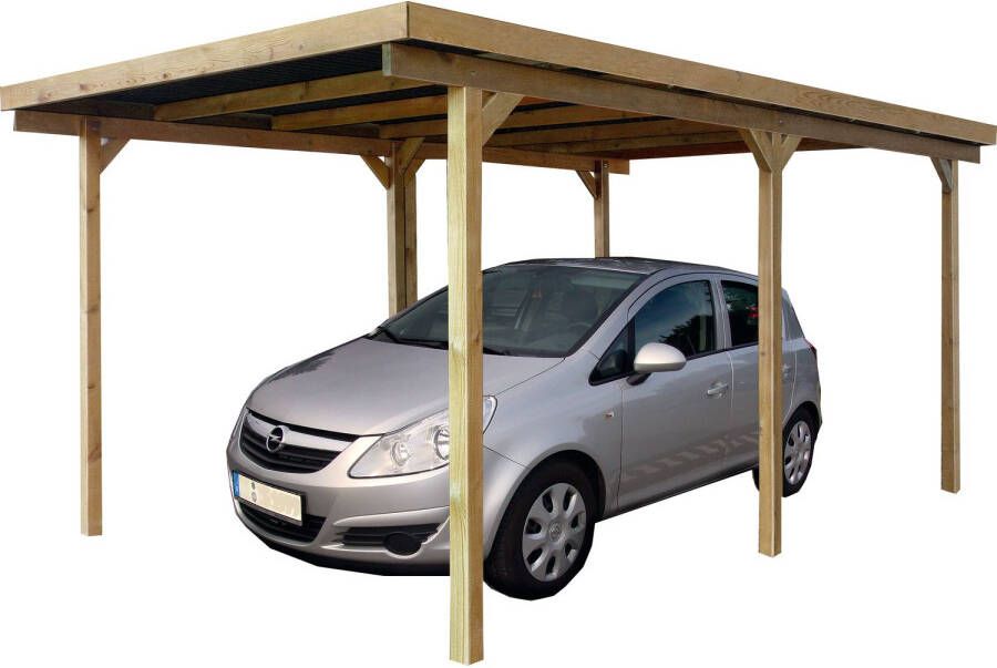 Solid Initia Carport Met Dakbedekking 300x500cm