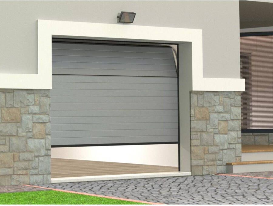 Somfy Sectionale Garagedeur Noria L 243cm X B 4cm X H 199cm