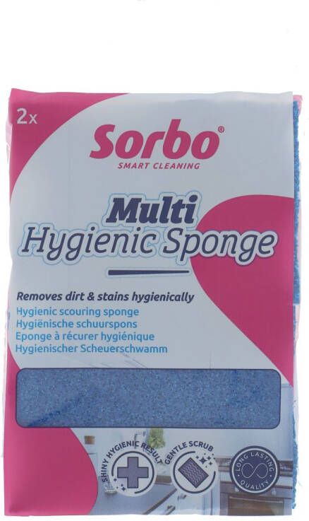 Sorbo Hygienic + Schuursponsen 2 Stuks