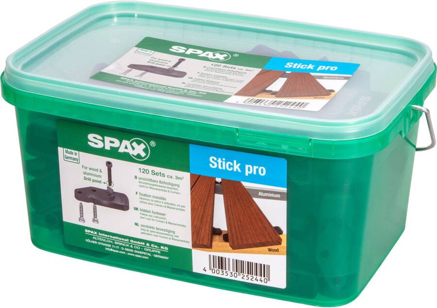 SPAX Terras Stick Pro 120 Stuks