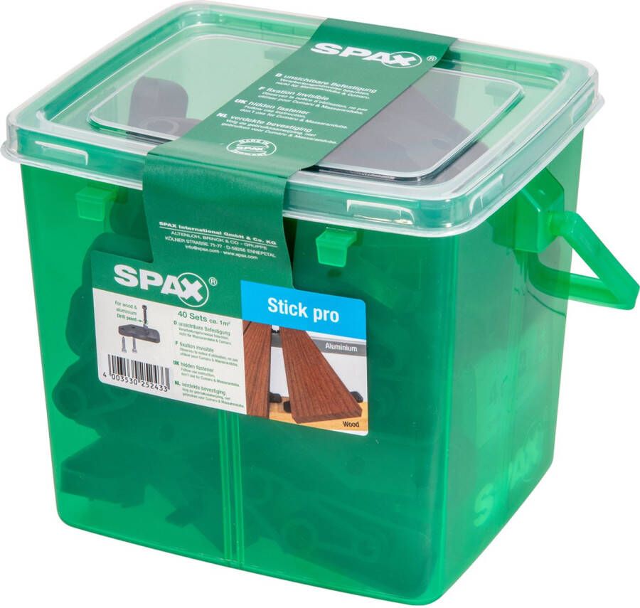 SPAX Terras Stick Pro 40 Stuks