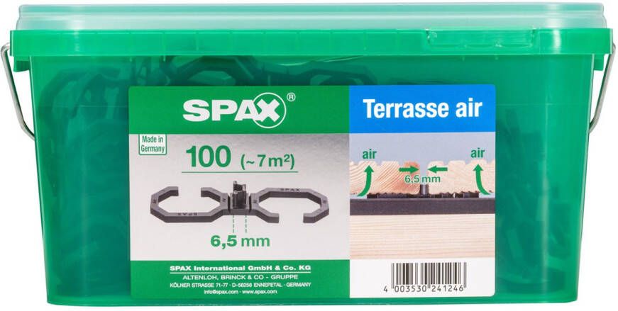 SPAX Terrasverhoger Air Hkb L 6 5mm 100st