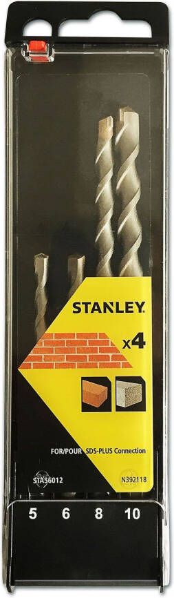 Stanley Betonboor Set Sds-plus Sta56012-qz – 4 Stuks