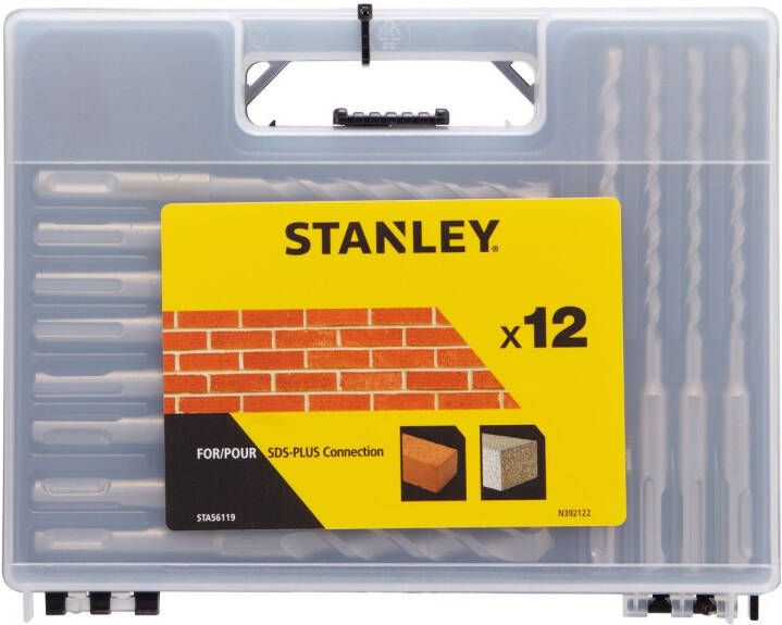 Stanley Betonboor Set Sds-plus Sta56119-qz – 12 Stuks