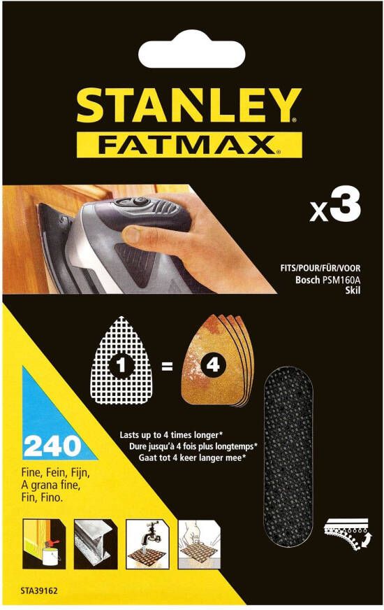 Stanley Fatmax Schuurgaas Psm160a Quickfit 240gr