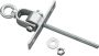 SwingKing Swing King Schommelhaak Met Oogmoer M12 X 160 Mm Verzinkt Zilver - Thumbnail 3