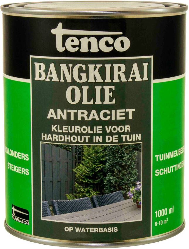 Tenco Bangkiraiolie Antraciet Olie Antraciet 1 L