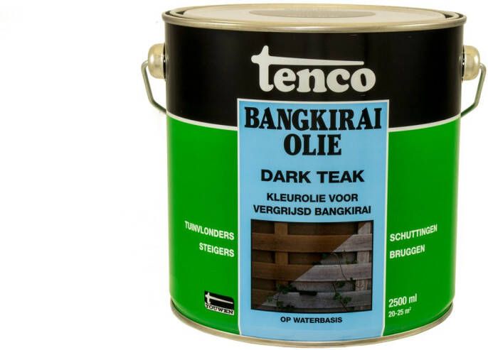 Tenco Bangkiraiolie Dark Teak Olie Dark Teak 2 5 L