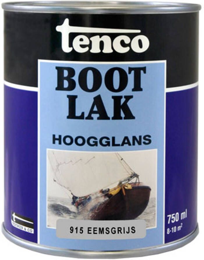 Tenco Bootlak Eemsgrijs Hoogglans 750ml