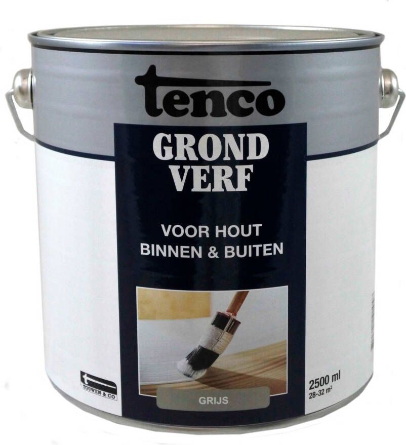 Tenco Grondverf Grijs 2500 ml