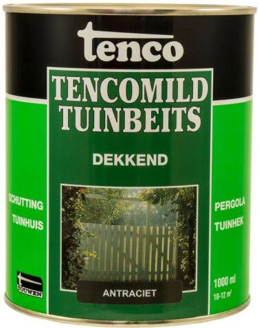 Tenco Mild Dekkend Beits Dekkend Antraciet 1 L