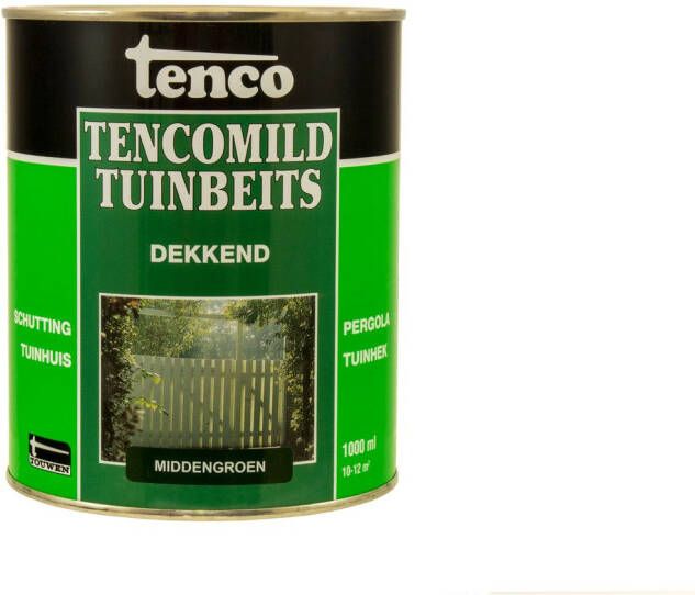 Tenco Mild Dekkend Beits Dekkend Middengroen 1 L