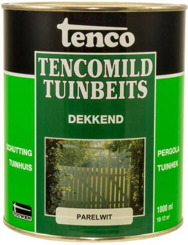 Tenco Mild Dekkend Beits Dekkend Parelwit 1 L