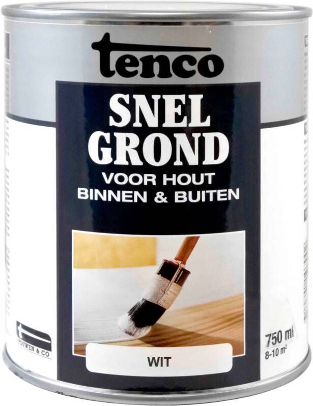 Tenco Snelgrond Verf Wit 750 ml