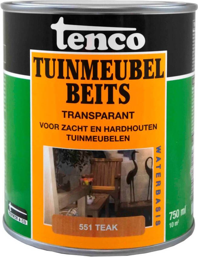 Tenco Tuinmeubelbeits Beits 551 Transparant Teak 750 ml