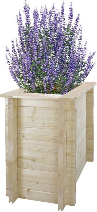 Timbela Houten Buitenmoestuin M611 58x38xh57 Cm